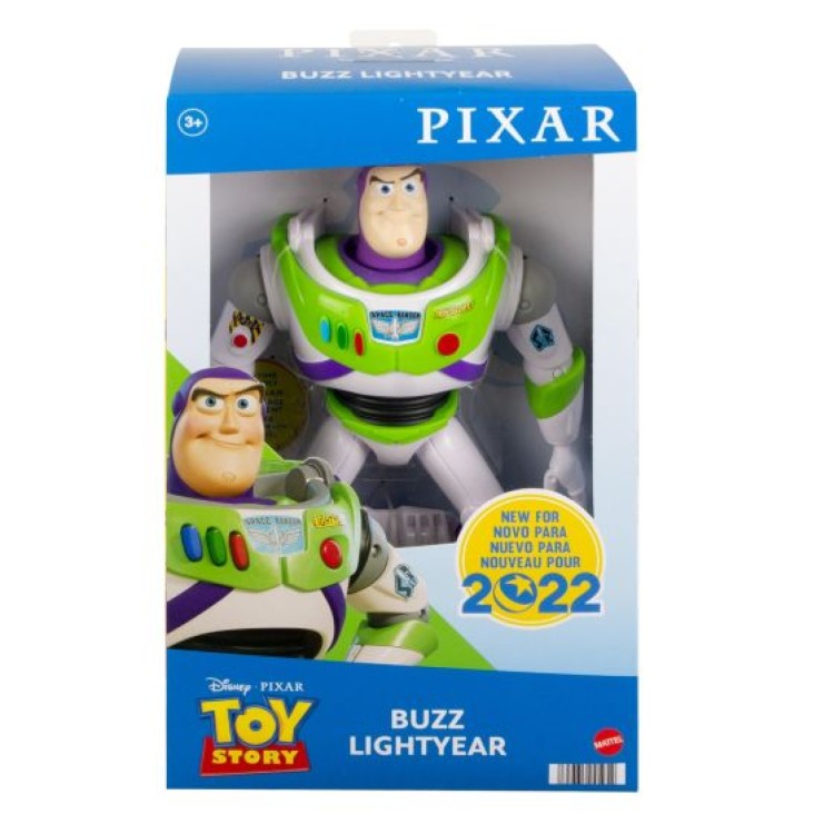 Mattel Disney Pixar Toy Story Buzz Lightyear Poseable Action Figure