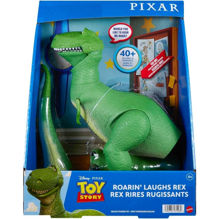 Disney Pixar Toy Story Roarin' Laughs Rex HMM12