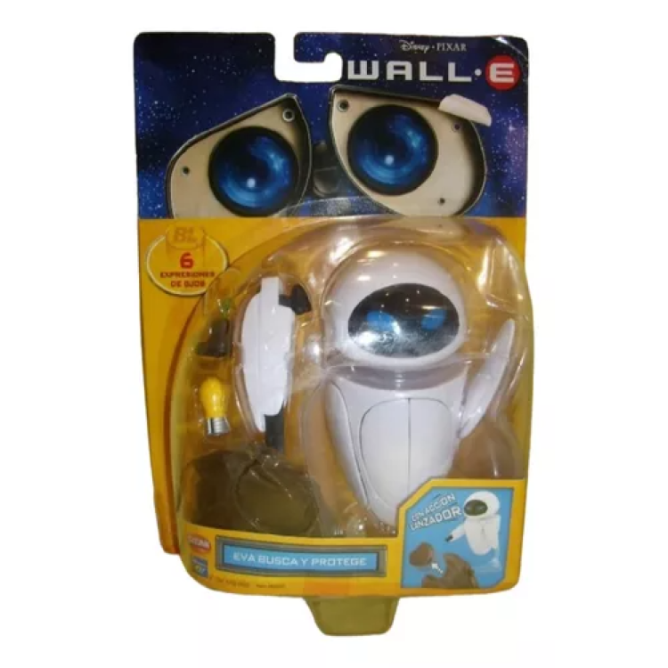 Disney Pixar Wall E Search And Protect Eve action figure 2008 Spanish packaging