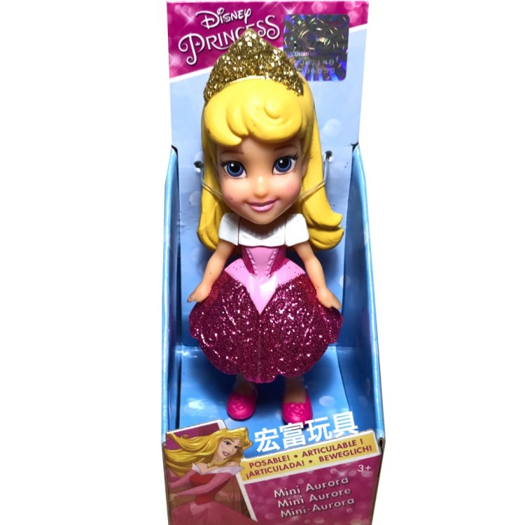 Disney Princess Mini Toddler Aurora Pink Sparkle Dress