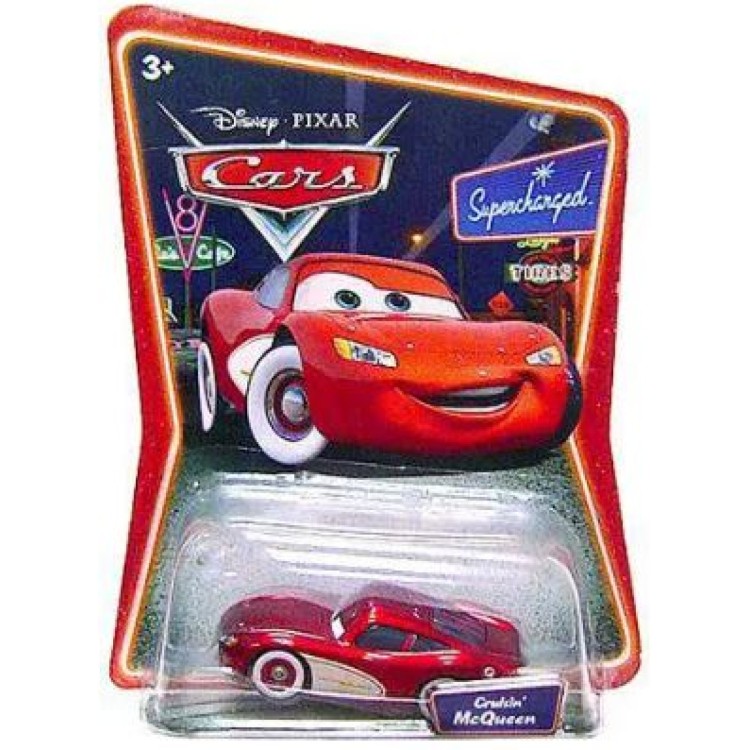 Mattel Disney Pixar Cars World Of Cars Race-O-Rama - Tar Lightning McQueen 