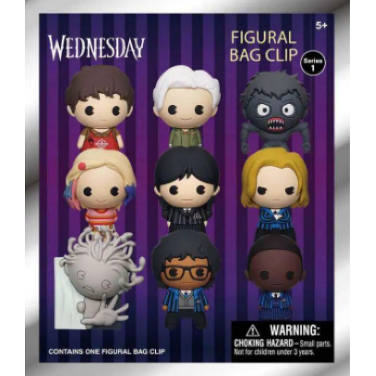 DKB Wednesday Series 1 Figural Bag Clips