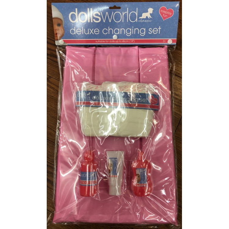 doll changing set