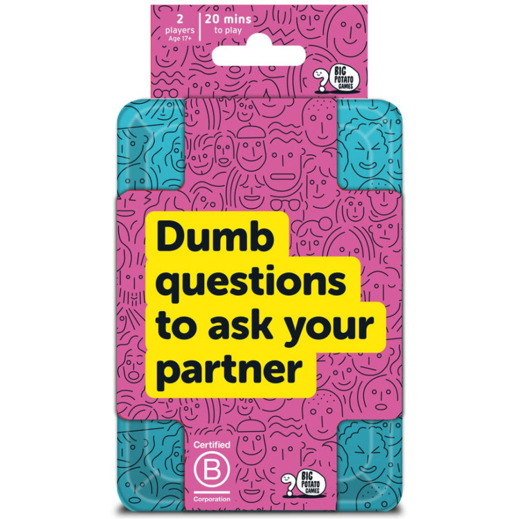 Big Potato Dumb Questions To Ask Your Partner Travel Game