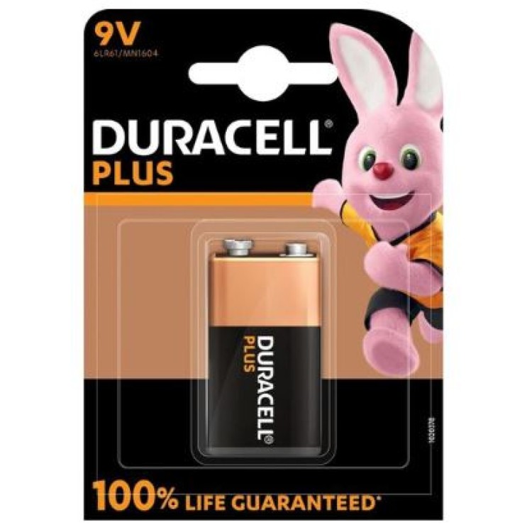 Duracell Plus 9 Volt Battery (9V)