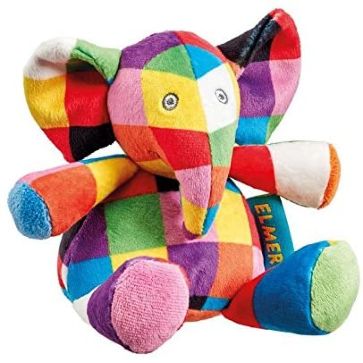 Elmer Small Baby Rattle