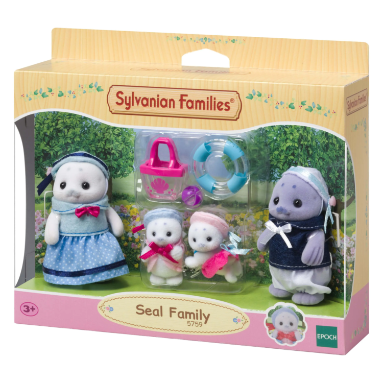 Epoch 5759 Sylvanian Families Seal Family