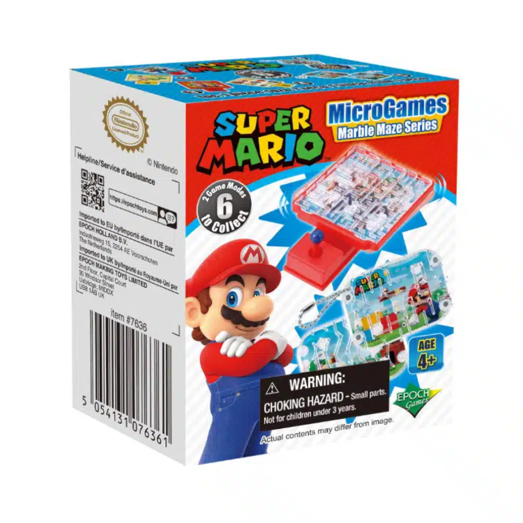 Epoch Super Mario Micro Games Marble Maze Series