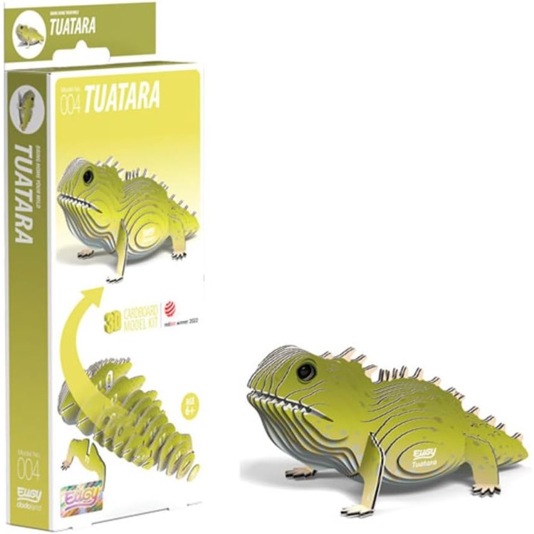 BST Eugy 3D Cardboard Model Kit - 004 Tuatara