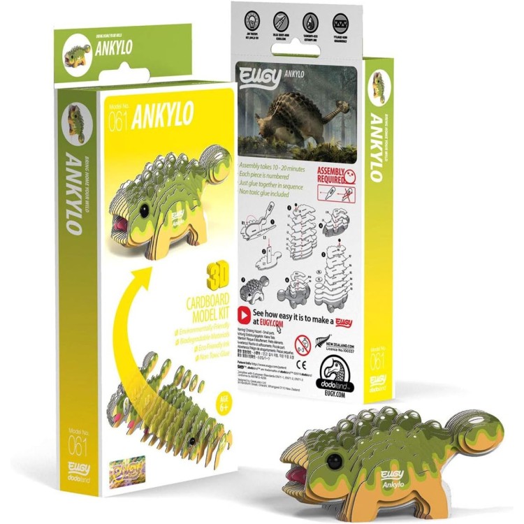 BST Eugy 3D Cardboard Model Kit - 061 Anklyo