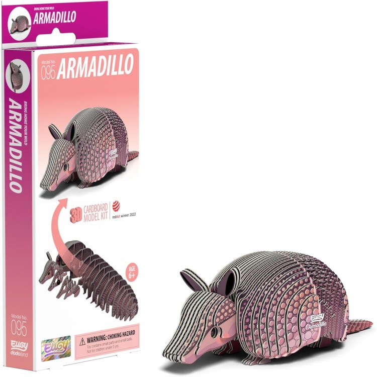 BST Eugy 3D Cardboard Model Kit - 095 Armadillo