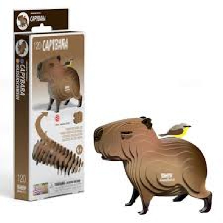 BST Eugy 3D Cardboard Model Kit - 120 Capybara