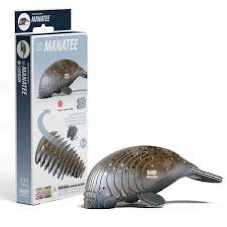 BST Eugy 3D Cardboard Model Kit - 122 Manatee