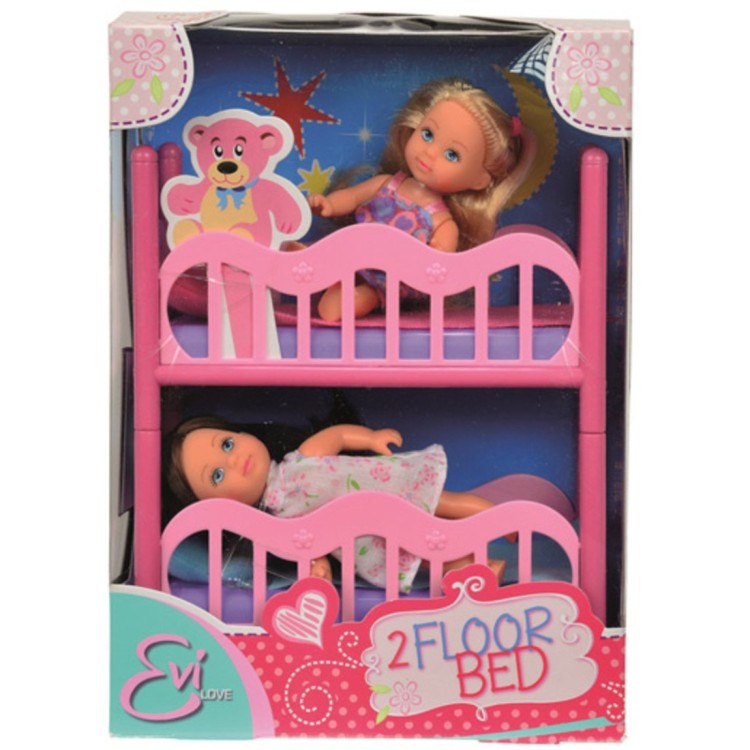 Evi Love 2 Floor Bed & Dolls