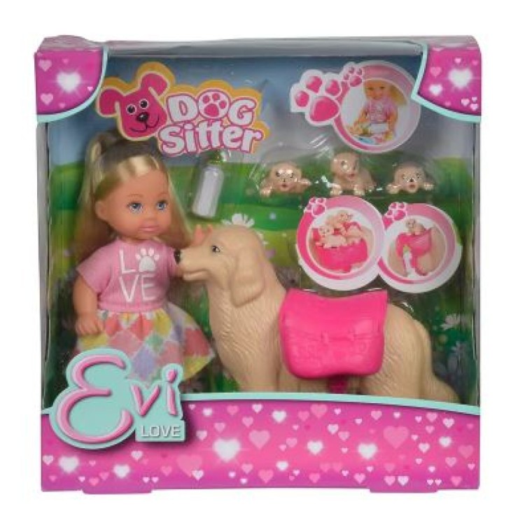 Evi Love Dog Sitter Doll