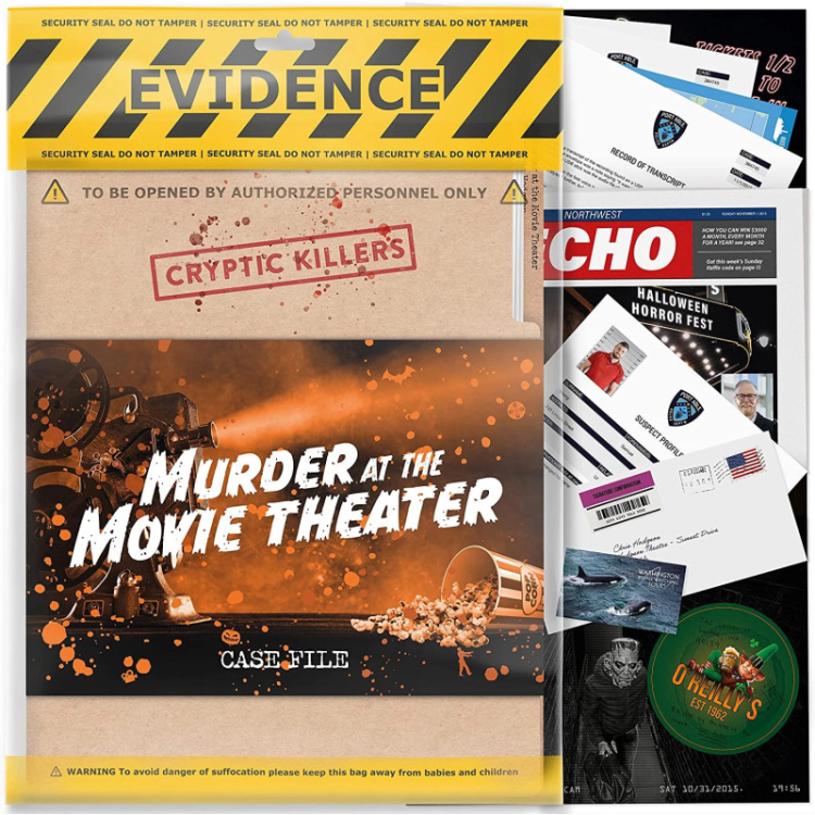 Evidence Cryptic Killers Murder at the Movie Theater