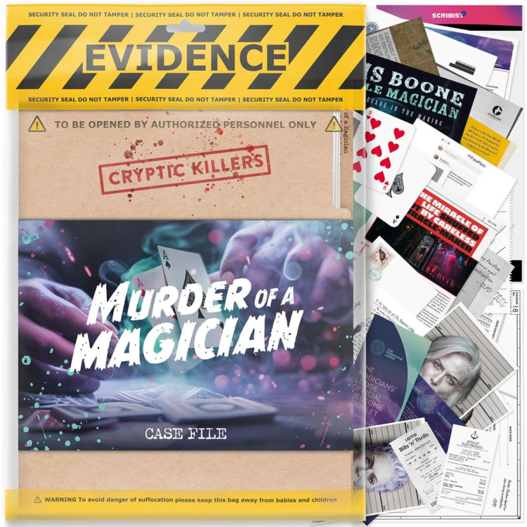 Evidence Cryptic Killers Murder of a Magician
