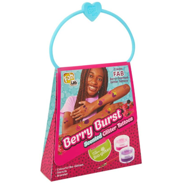 Fab Berry Burst  Scented Glitter Tattoos