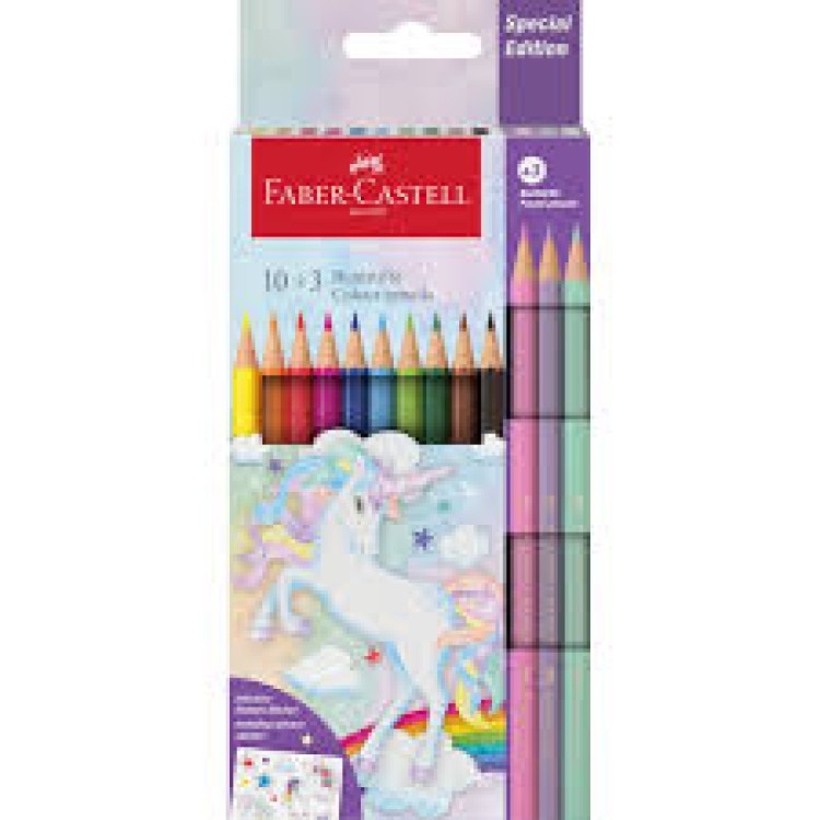 Faber-Castell 10+3 Colour Pencils