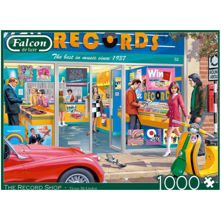 Falcon de luxe The Record Shop 1000piece Puzzle