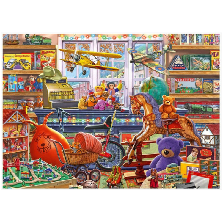 Falcon De Luxe Tony's Toy Shop 1000piece Puzzle