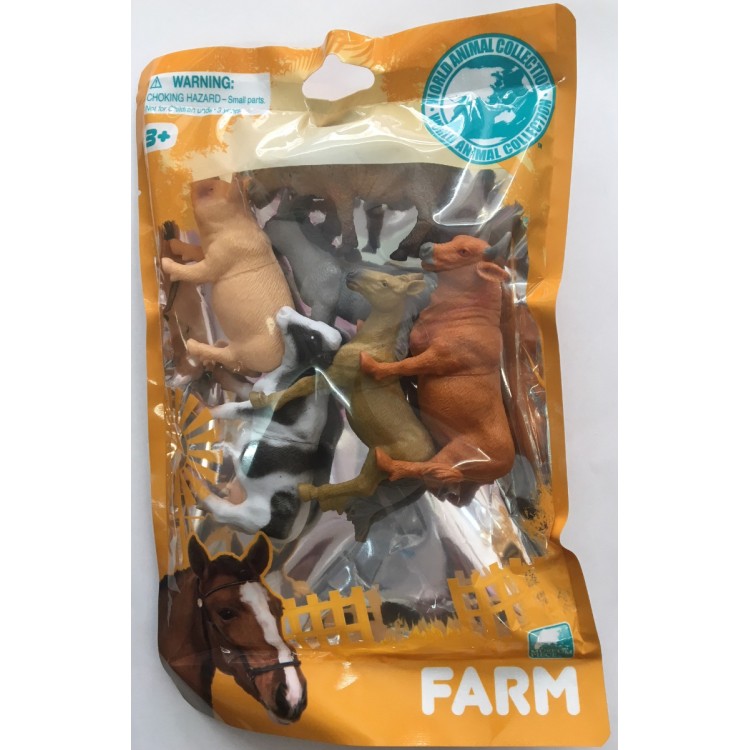 FARM ANIMALS 6 pack