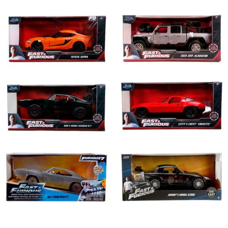 Simba Fast & Furious Metal Die Cast 1:32 Vehicle Assortment