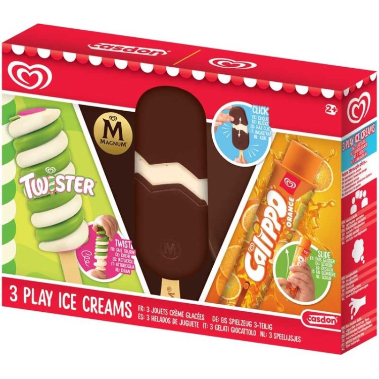 FC31550 3 Play Ice Creams