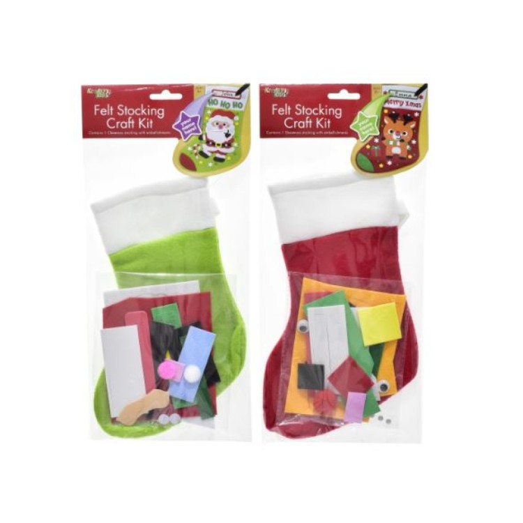 Felt Stocking Craft Kit TY6771