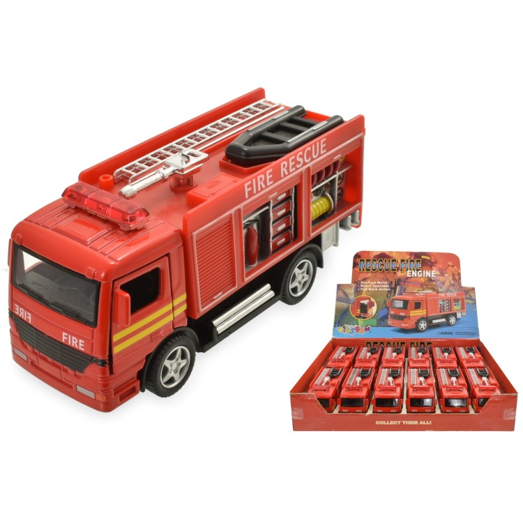 Fire Rescue Engine Pull Back and Go TY7772