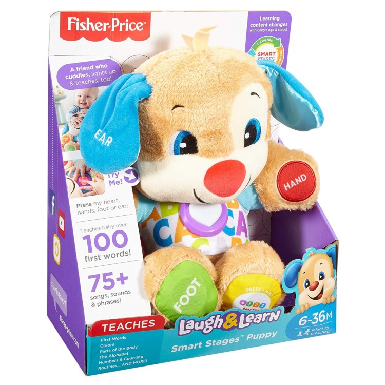 Mattel Fisher Price Laugh and Learn SMART STAGES PUPPY 6m+ FPM43