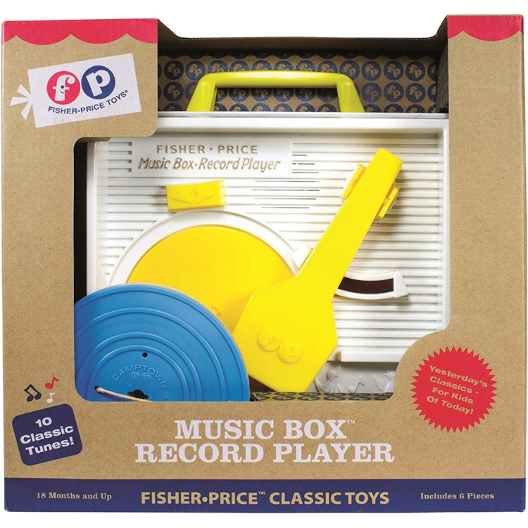 Mattel Fisher Price retro classics music box record player