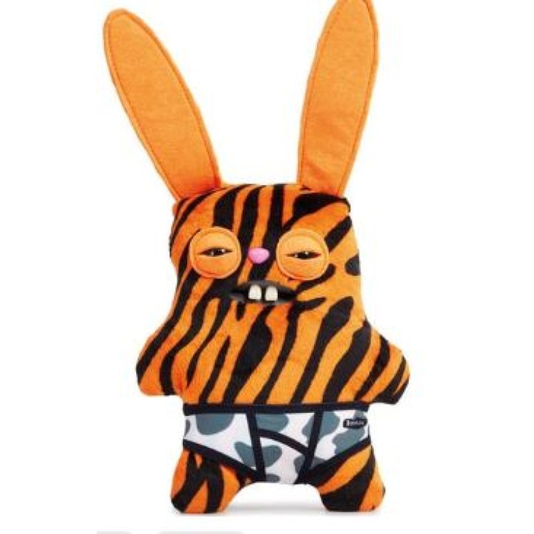 Fuggler Funny Ugly Monster 22cm - Budgie Fuggler Rabid Rabbit (Tiger)