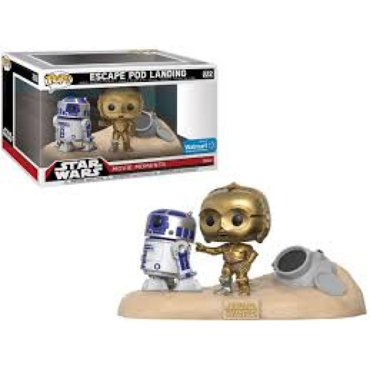 Funko Pop! Star Wars 222 Movie Moments Escape Pod Landing / R2-D2 / C-3PO
