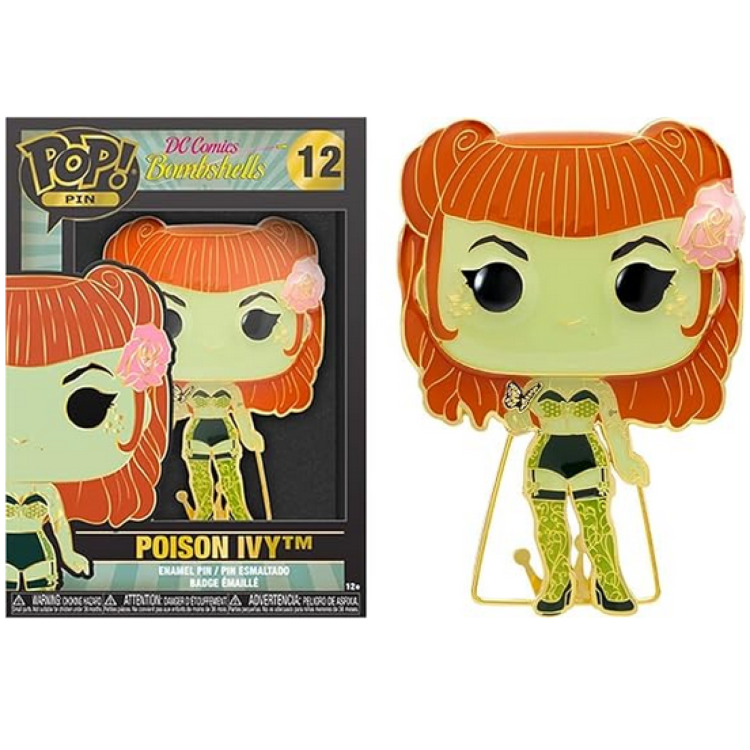 Funko Pop! Pin DC Comics Bombshells 13 Poison Ivy