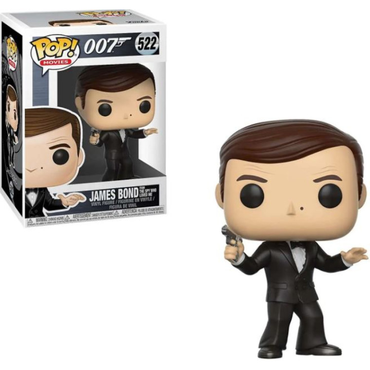 Funko Pop! 007 522 James Bond From The Spy Who Loved Me