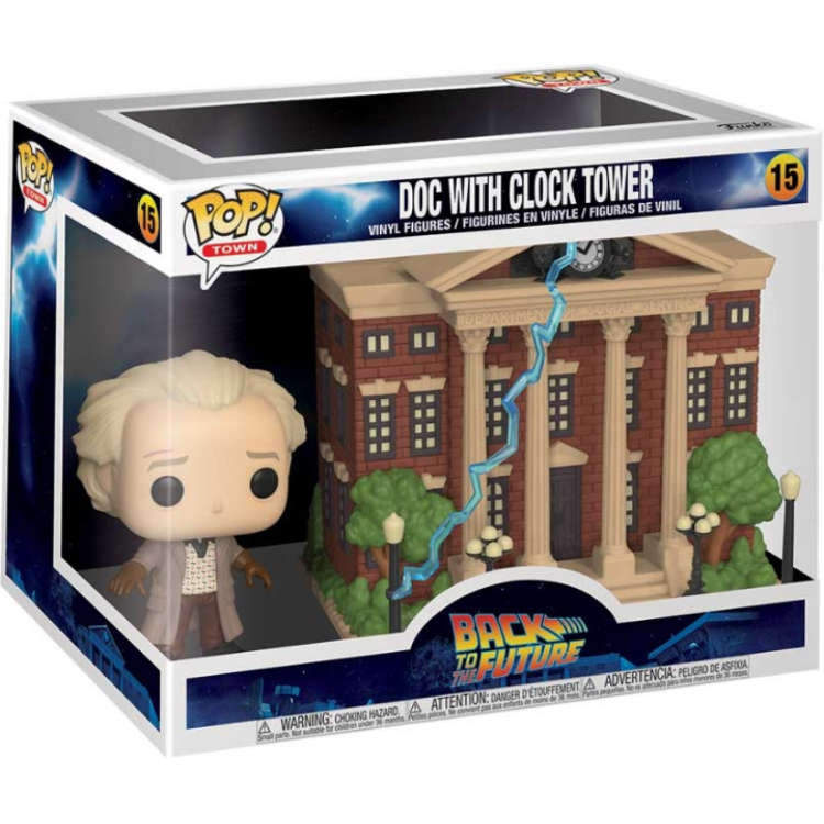 Funko Pop! Back To The Future 15 Doc With Clock Tower 