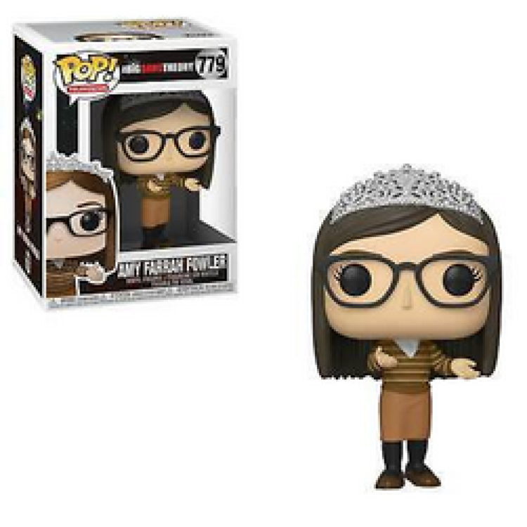 Funko Pop! Big Bang Theory 779 Amy Farrah Fowler (LARGE RIP ON THE BOX LID)