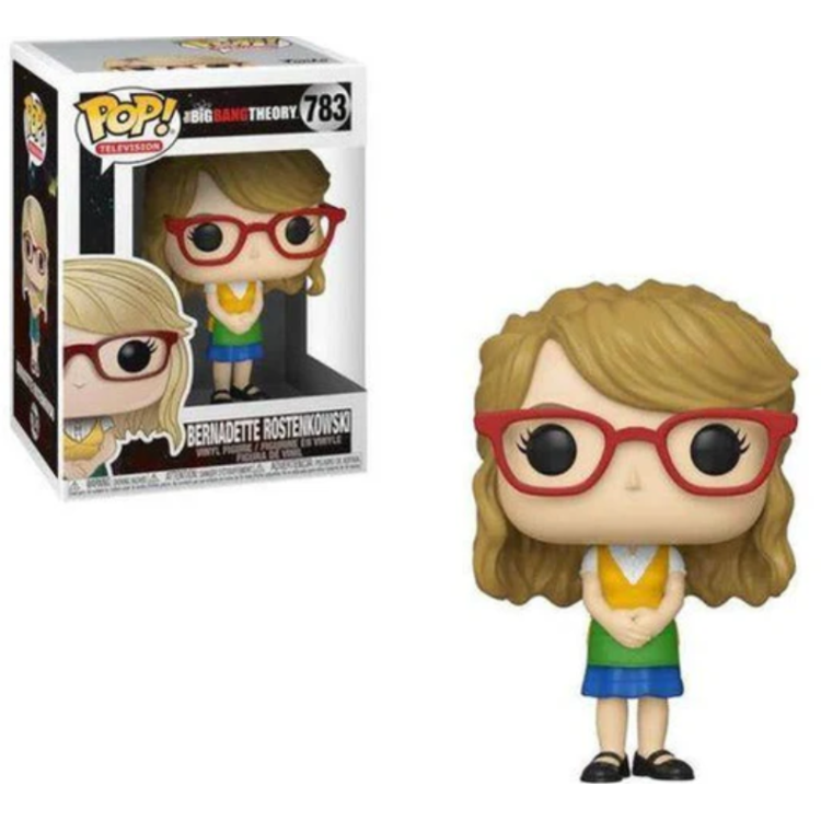Funko Pop! Big Bang Theory 783 Bernadette Rostenkowski (LARGE RIP ON THE BOX LID)