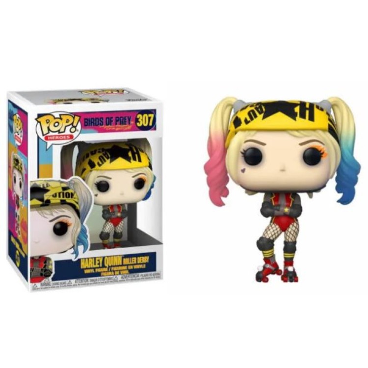 Funko Pop! Birds Of Prey 307 Harley Quinn Roller Derby