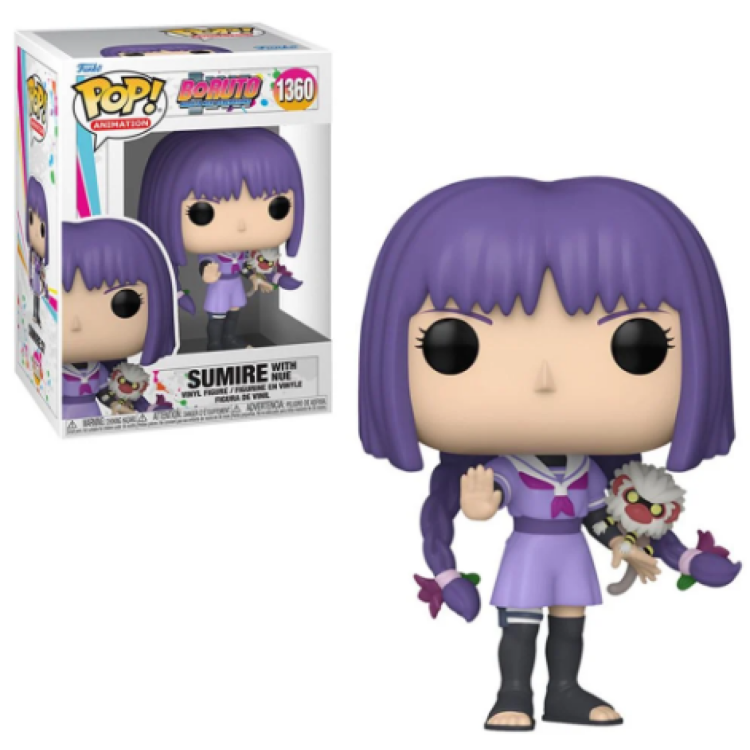 Funko Pop! Boruto 1360 Sumire With Nue (DAMAGED BOX)