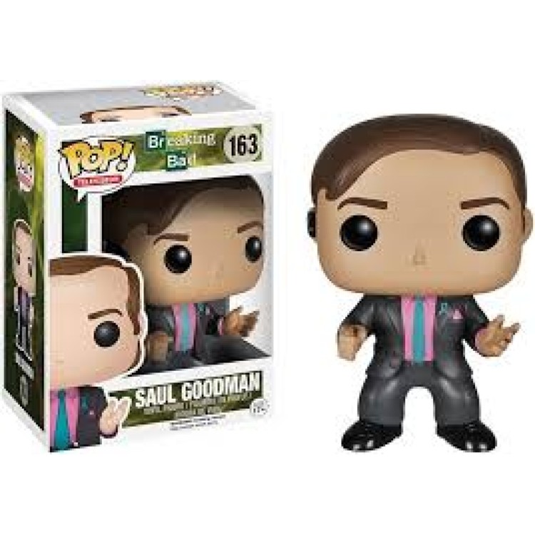 Funko Pop! Breaking Bad 163 Saul Goodman MINOR BOX RIP