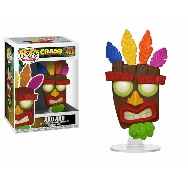 Funko Pop! Crash Bandicoot 420 Aku Aku
