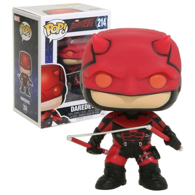 Funko Pop! Marvel Daredevil 214 Daredevil (Some Marks On Box)