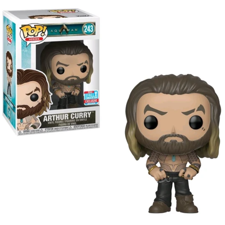 Funko Pop! DC Aquaman 243 Arthur Curry (SIGNED) Read Description
