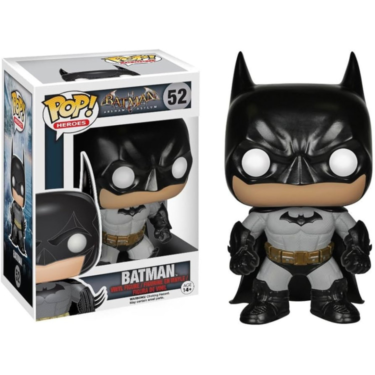 Funko Pop! Dc Batman Arkham Asylum 52 Batman  DAMAGED BOX