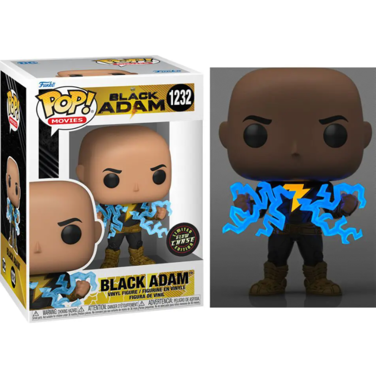 Funko Pop! DC Black Adam 1232 Black Adam (Limited Edition Glow Chase)