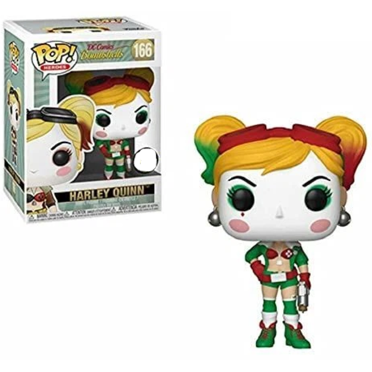Funko Pop! DC Comics Bombshells 166 Harley Quinn (Green Eye Shadow)