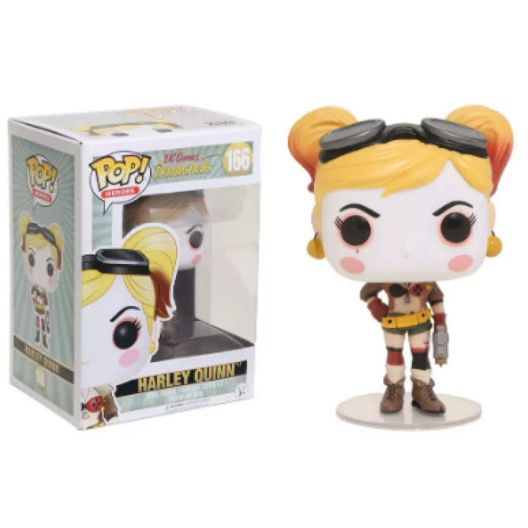 Funko Pop! DC Comics Bombshells 166 Harley Quinn (Red Eye Shadow)