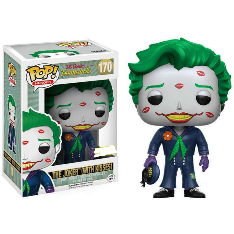 Funko Pop! DC Comics Bombshells 170 The Joker (With Kisses)